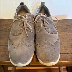 Cole Haan Women's Grey Suede WATERPROOF Wingtips